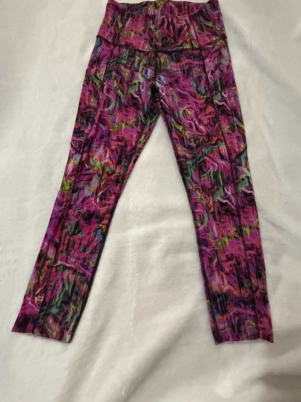 lululemon athletica women' Multicolor Swirl Print Leggings
